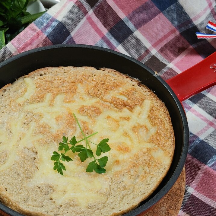 【赤ワインに合う】ふわふわ♪長芋とろろのチーズ焼き